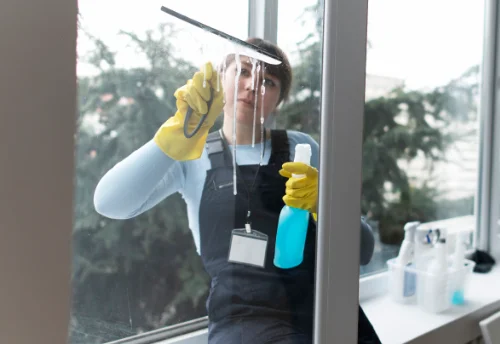 Nettoyage de vitres intérieures et extérieures à Harskirchen